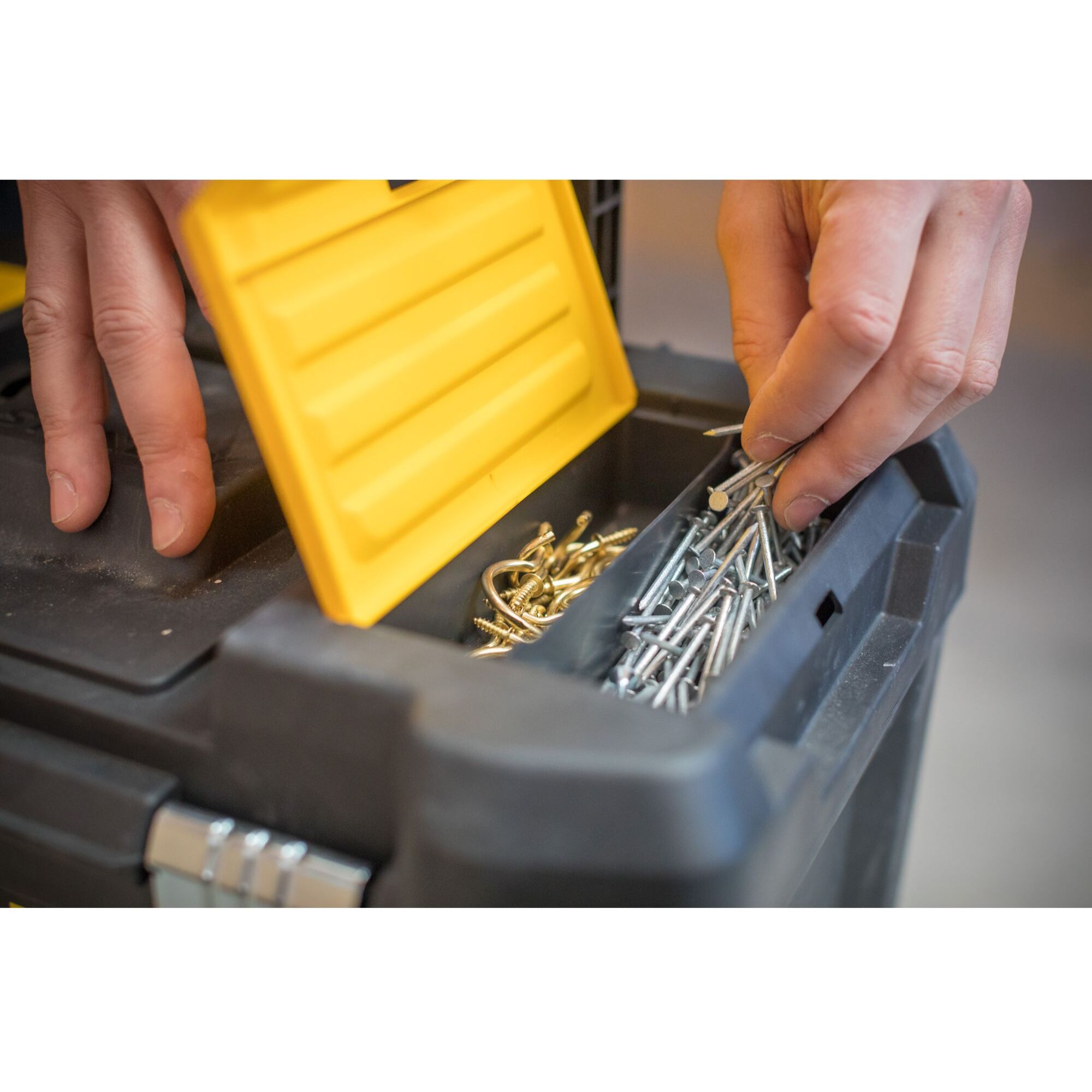 Servante 3 en 1, boîte à Outils et Panier Porte-Outil Détachables