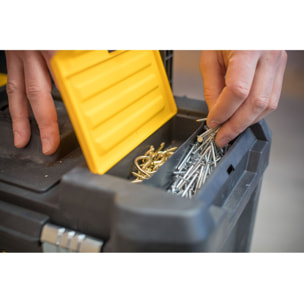 Servante 3 en 1, boîte à Outils et Panier Porte-Outil Détachables