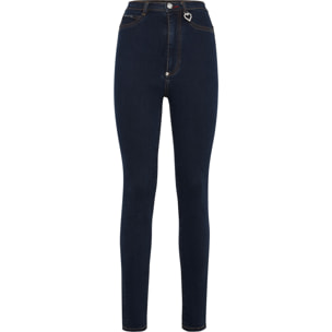 PHILIPP PLEIN Jegging de cintura alta