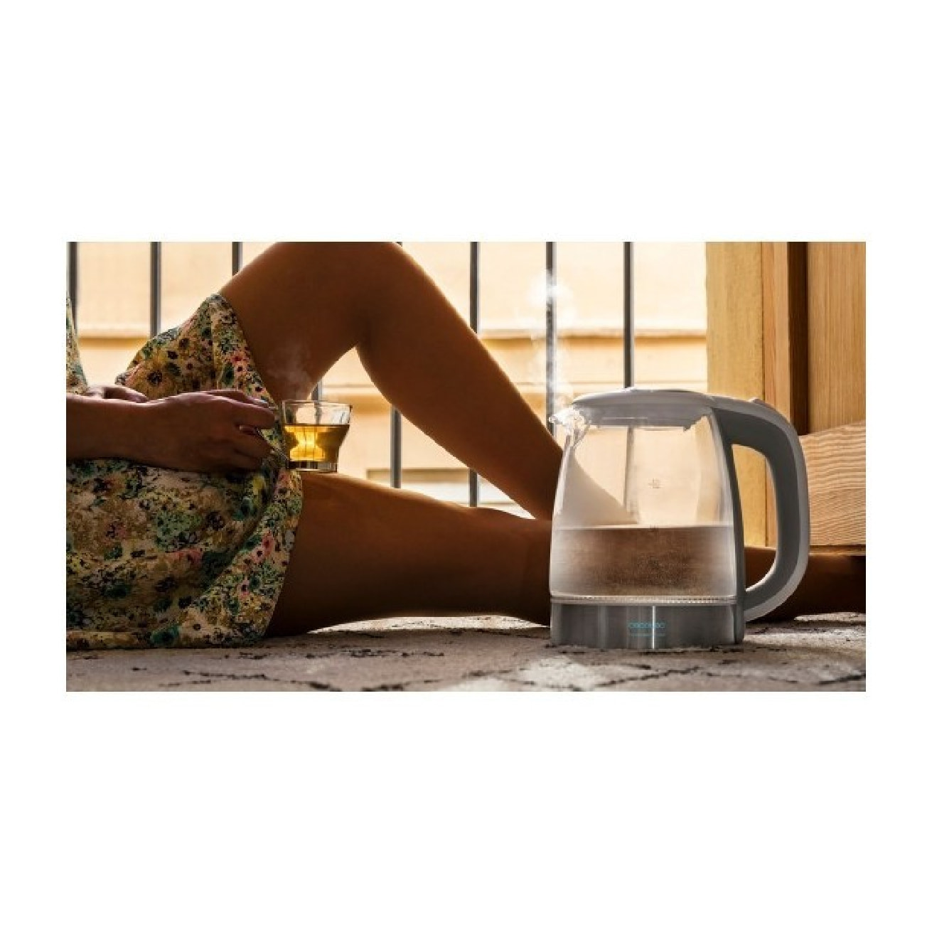 Cecotec Bouilloire ThermoSense 350 Clear