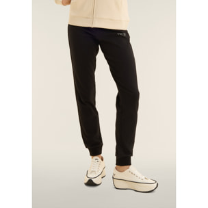 Tuta con zip e cappuccio con interno animalier