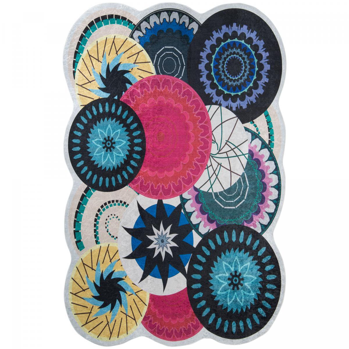 Tapis de cuisine 120x170 PSYKAI Multicolore, facile d'entretien