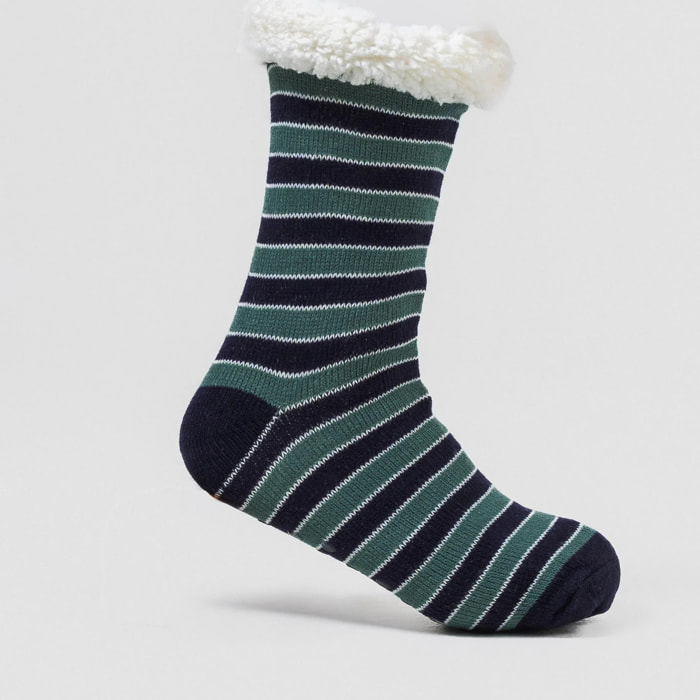 Calcetines hombre Raya Lamas verde