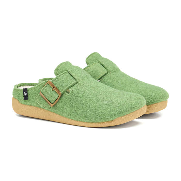 Zapatillas De Casa Oslo Pistacho
