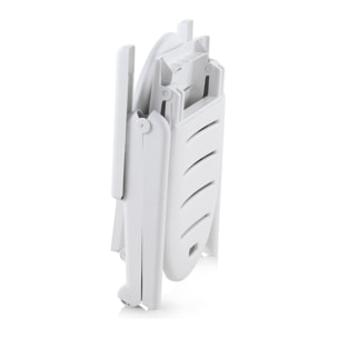 Tumbona de jardín caiman blanca