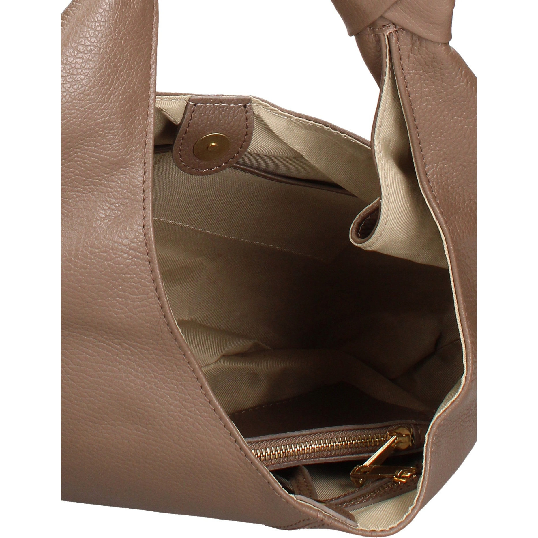 Borsa a spalla da donna Made in Italy - Modello Iduna Lux - 100% pelle - 41.0 x 28.0 x 3.0 cm
