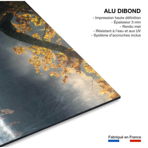 Tableau paysage Souffle d'hiver Tableau alu Dibond