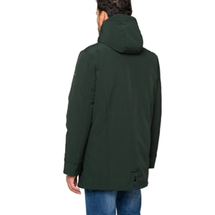 Parka ATITLAN imbottito impermeabile Verde Scuro
