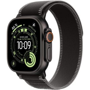 Bracelet APPLE 49 mm - M/L - Trail noir/charbon Noir