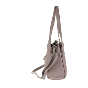 Borsa a spalla da donna Made in Italy - Modello Celeste Chic - 100% pelle - 36.0 x 24.0 x 10.0 cm