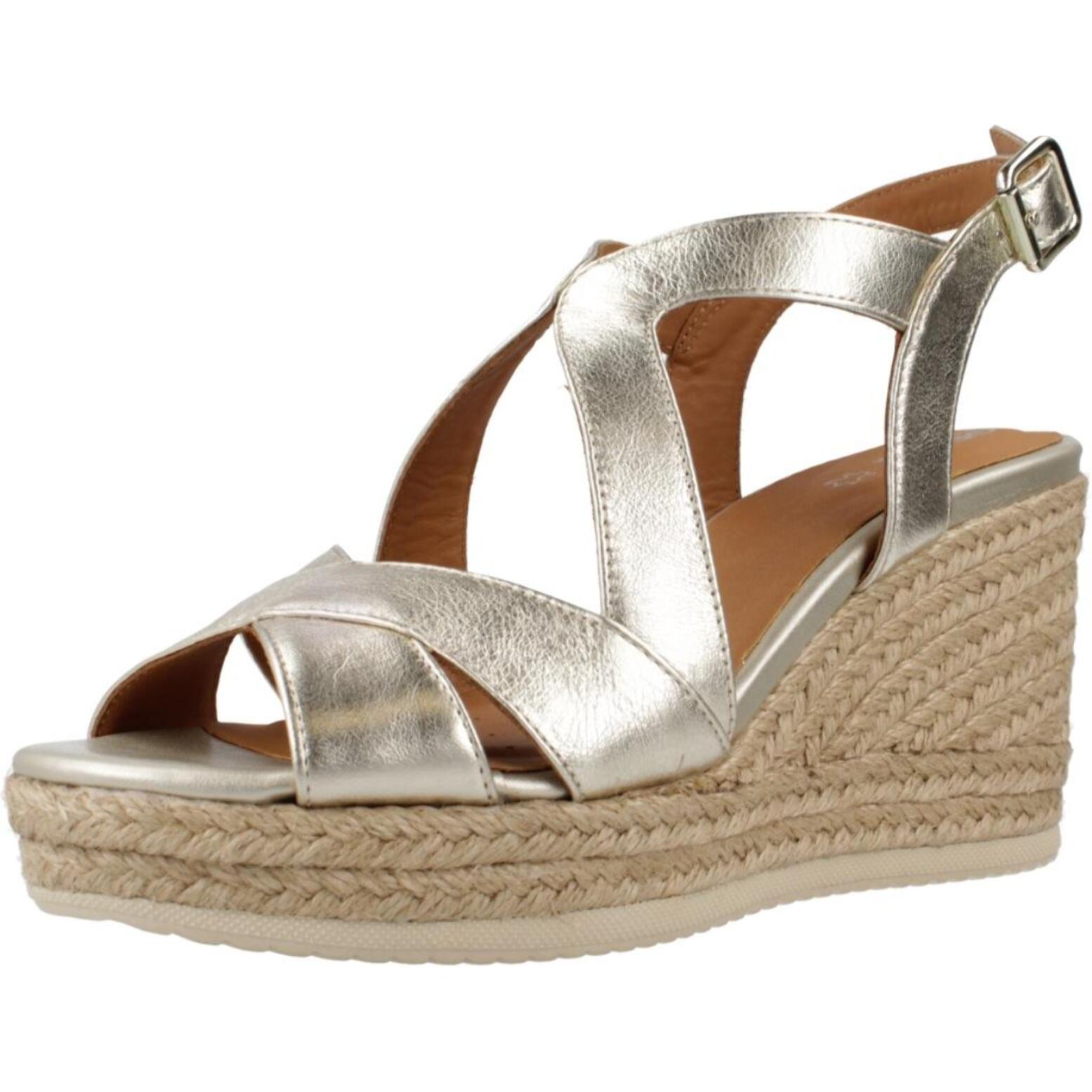 Sandalias Mujer de la marca GEOX  modelo D PONZA ORO