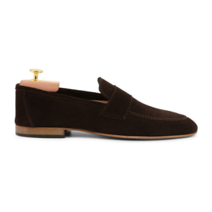 Zapatos Slippers para Hombre - Duca di Morrone Lapo Suede Brown