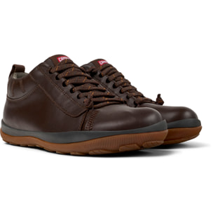 Botines - CAMPER Peu Pista GM - Marron - Cuero liso
