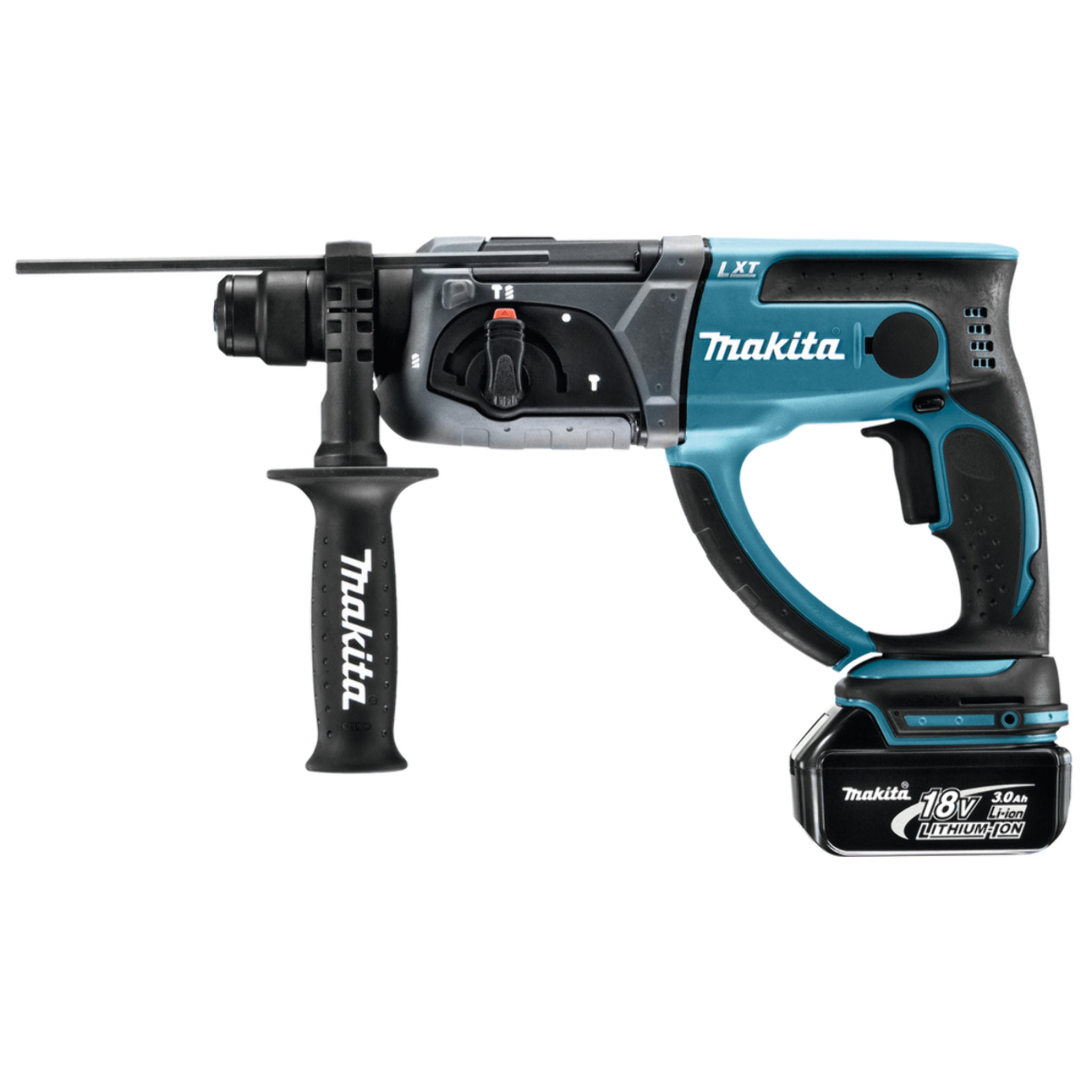 Pack de 5 machines MAKITA 18V - Perfo-burineur + Visseuse + Perceuse à percussion + Meuleuse + Scie circulaire - MAKITA - avec 4 batteries 18V 5Ah + chargeur rapide + 3 MAKPAC - DLX5039PTJ