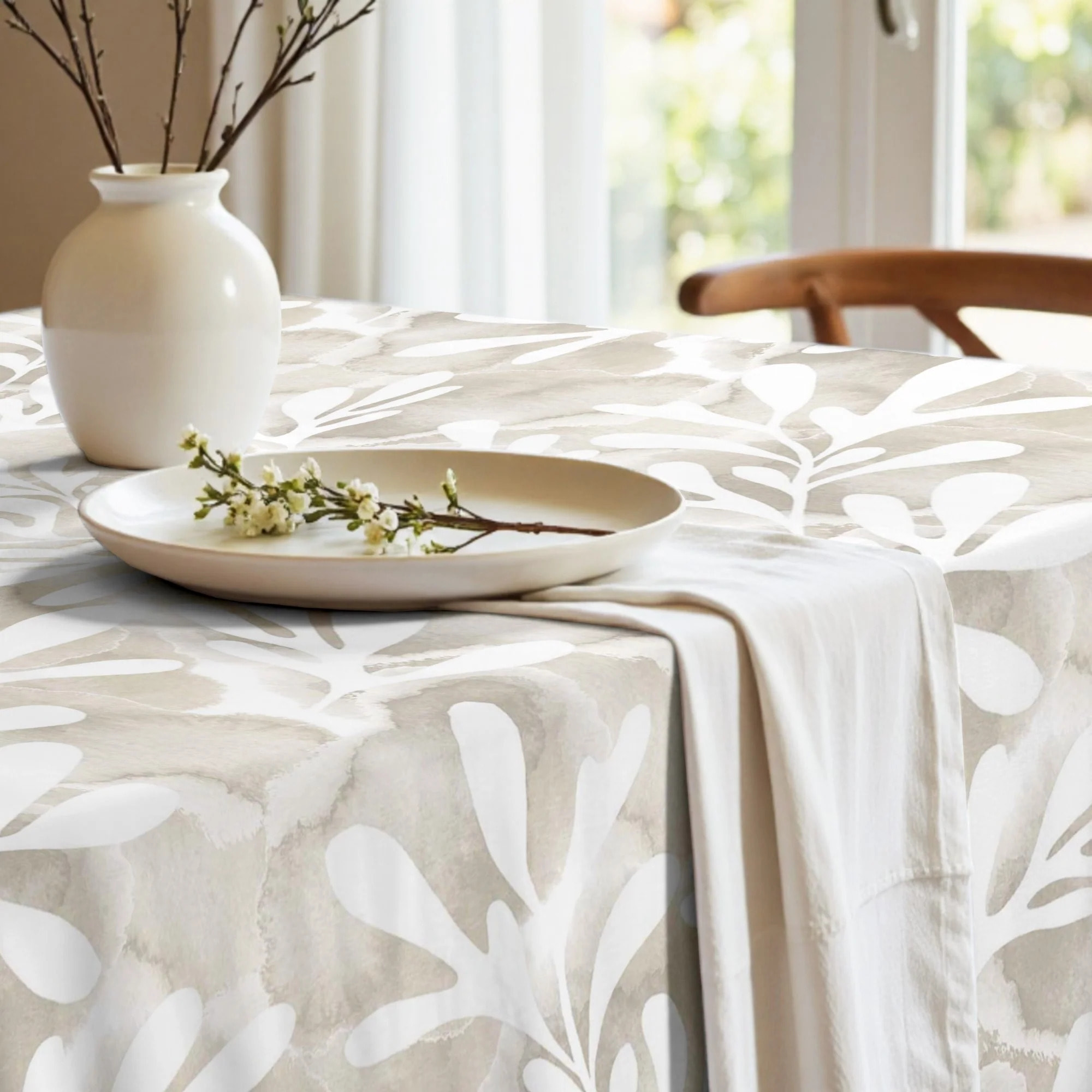 Nappe anti-taches au toucher tissu 0120-402