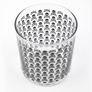 Set de 8 vasos de agua calavera 35cl scalpers home