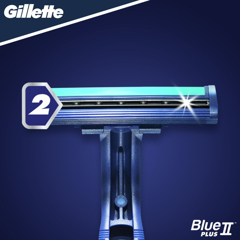 3x10 Rasoirs Jetables Gillette Blue II Plus