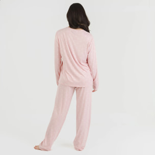 Pigiama lungo da donna soft embera