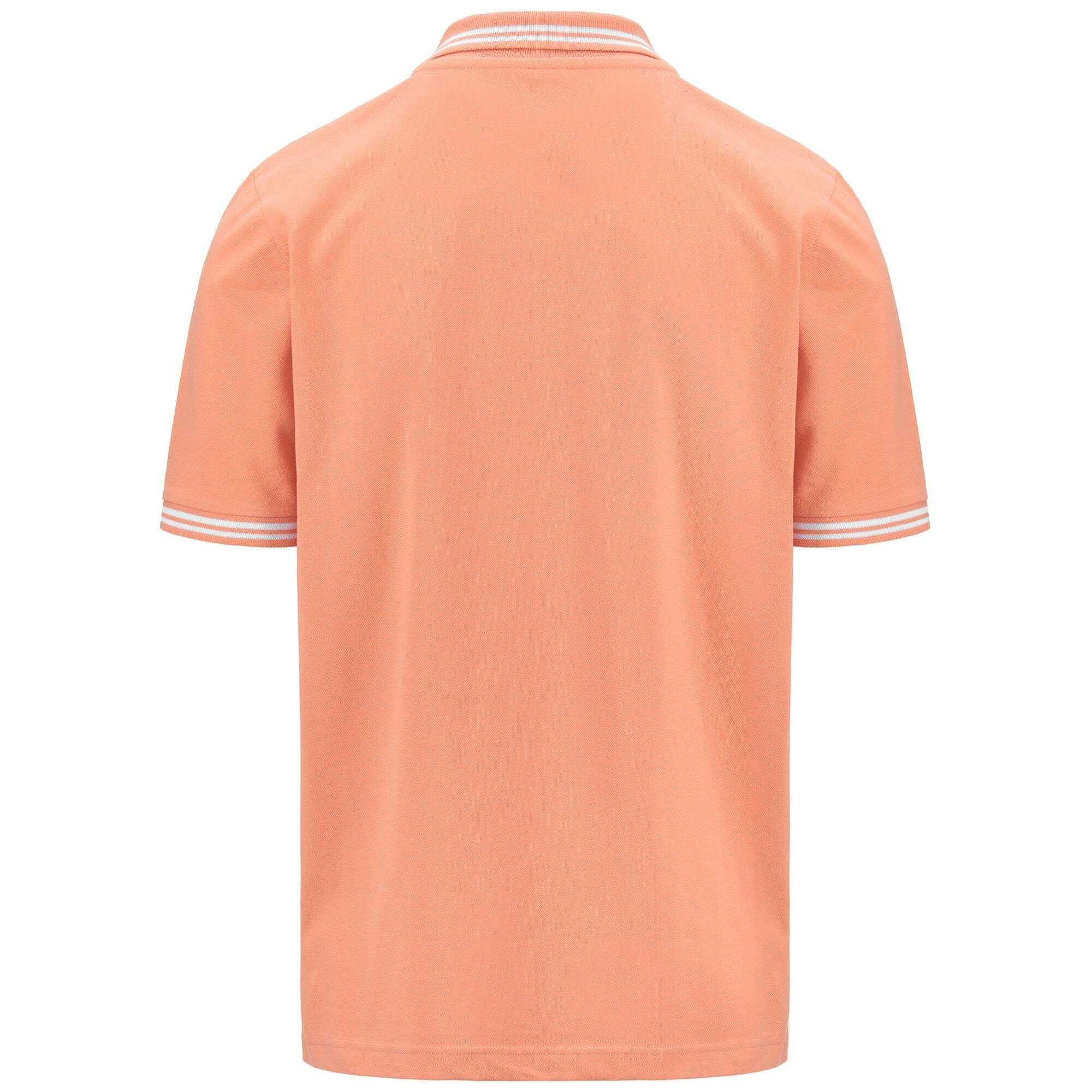 Polo Shirts Kappa Uomo LOGO MALTAX 5 MSS Arancio