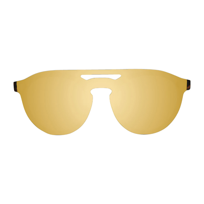 GAFAS DE SOL SUNPERS BIARRITZ DOUBLE BRIDGE METAL de color Dorado