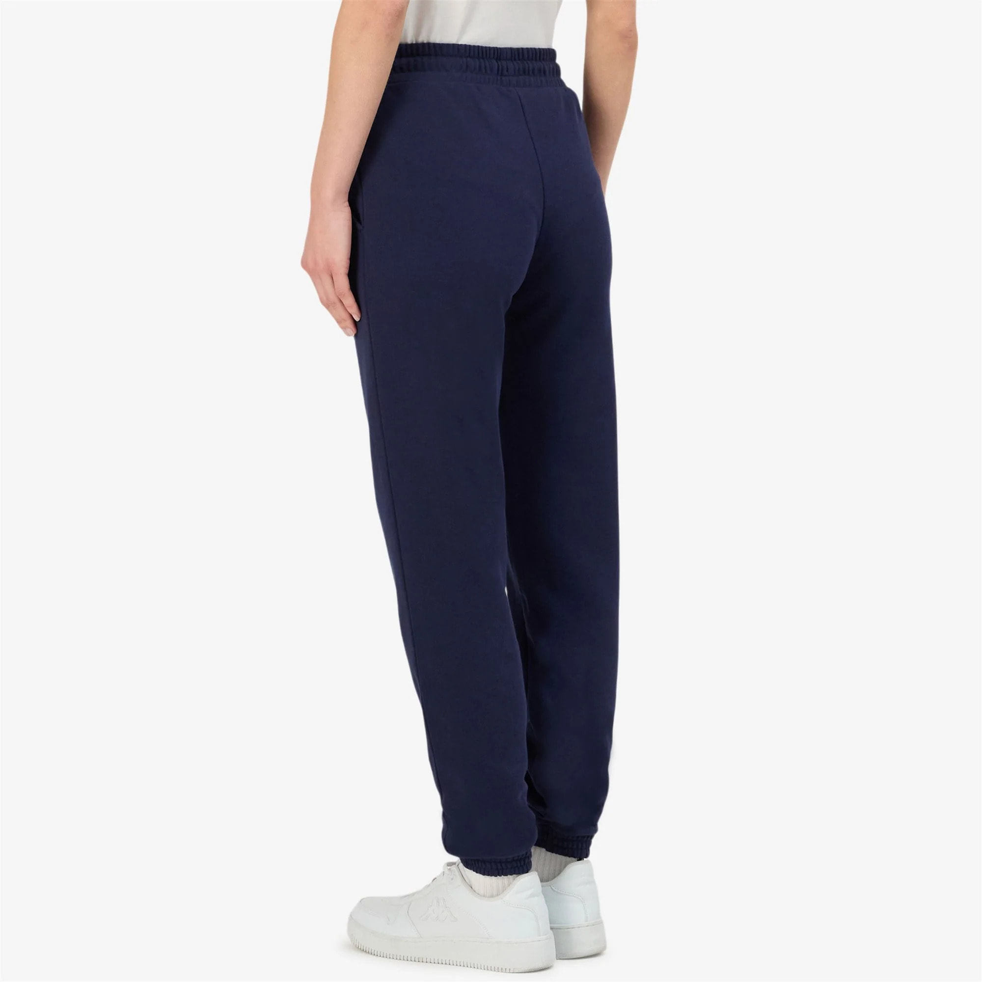 Kappa - Pantaloni Donna Blu - Logo Festa