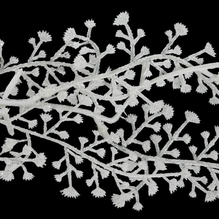 Guirlande liane 1,80 m plastique blanc