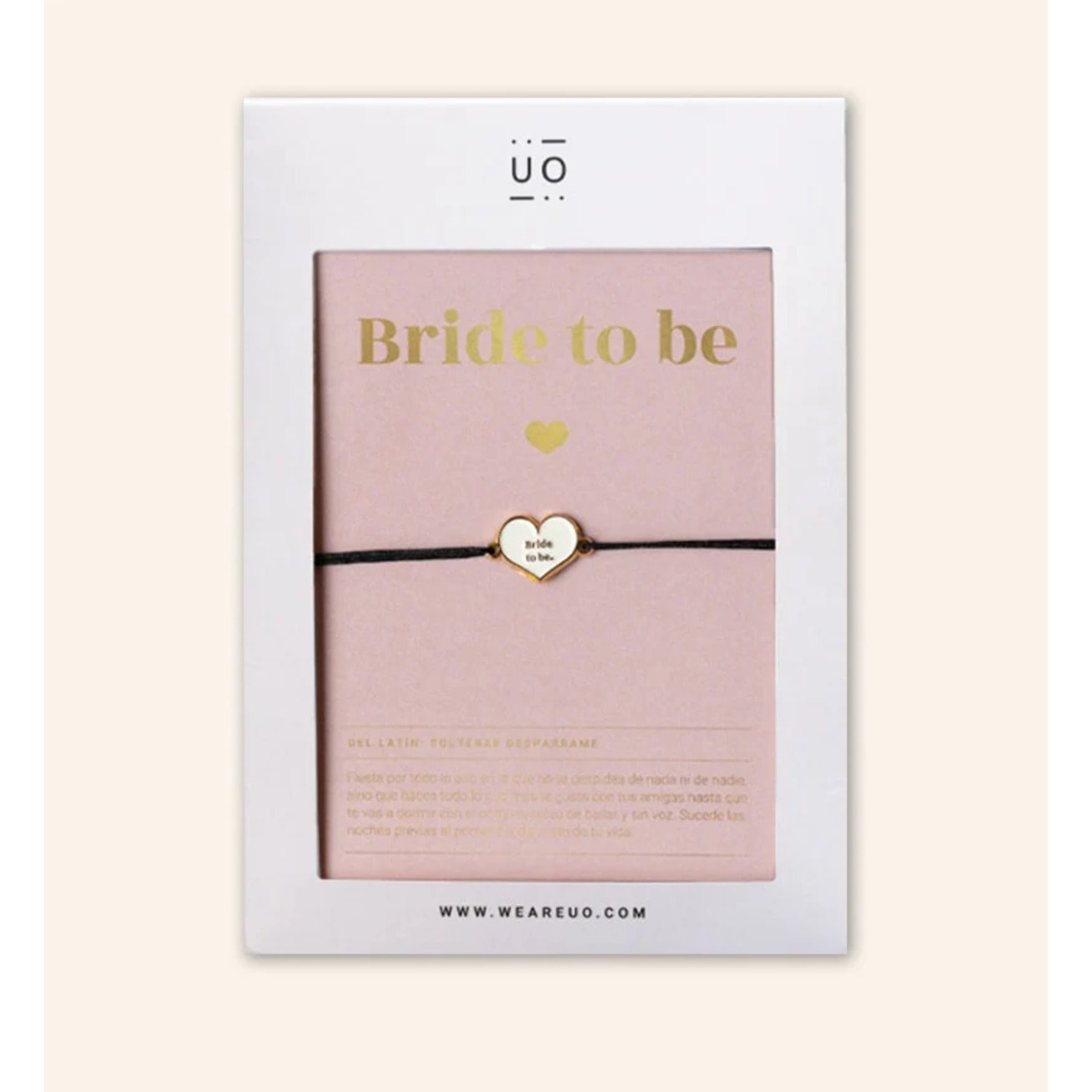 Pulsera Charm "Bride to be"