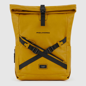 Piquadro Sac à dos roll top d'ordinateur 15,6