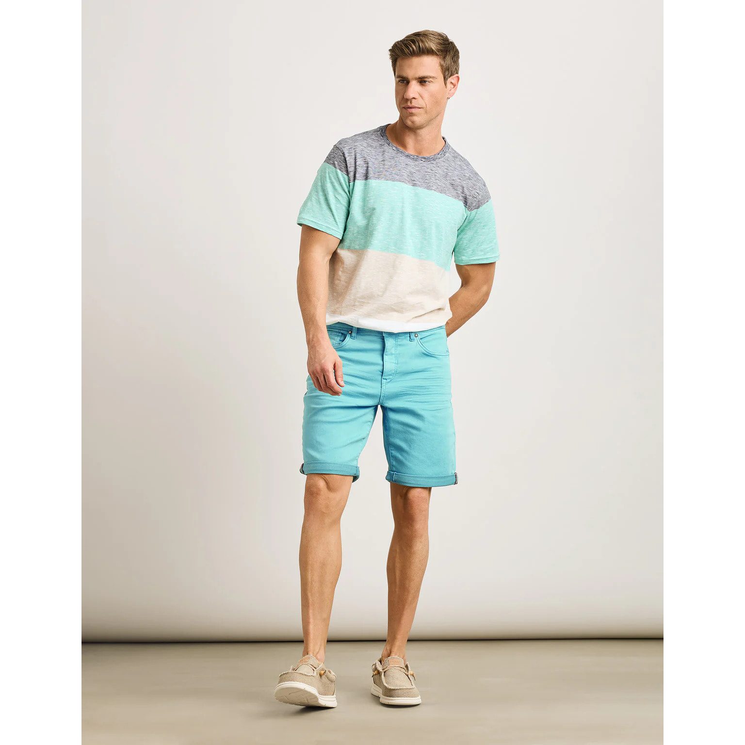 Bermuda Denim Aguamarina - Palm Beach