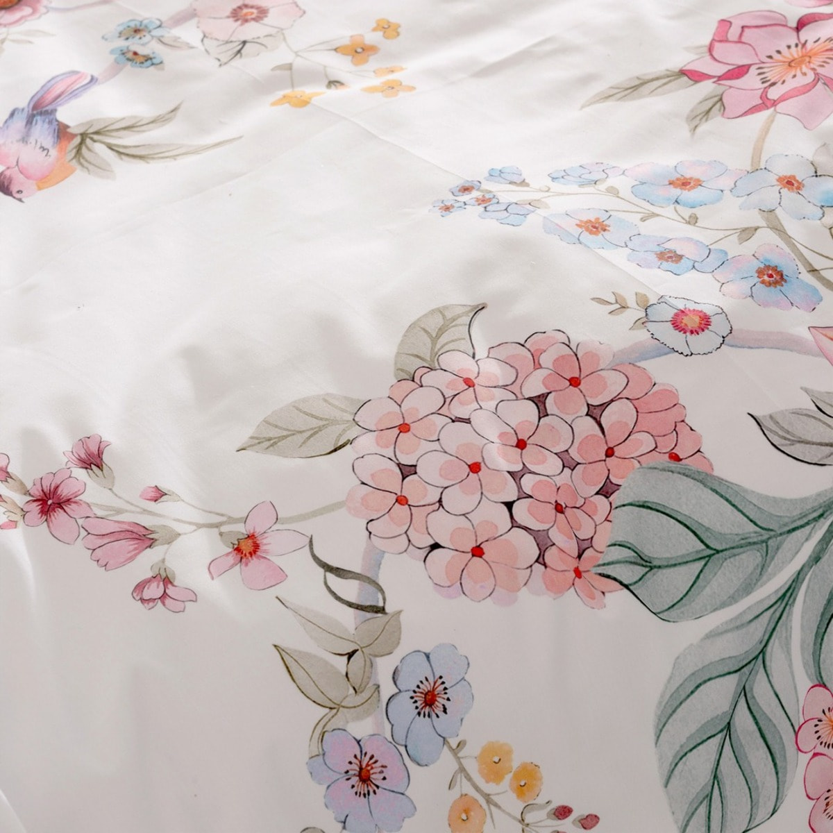 Housse de couette nordique blanche