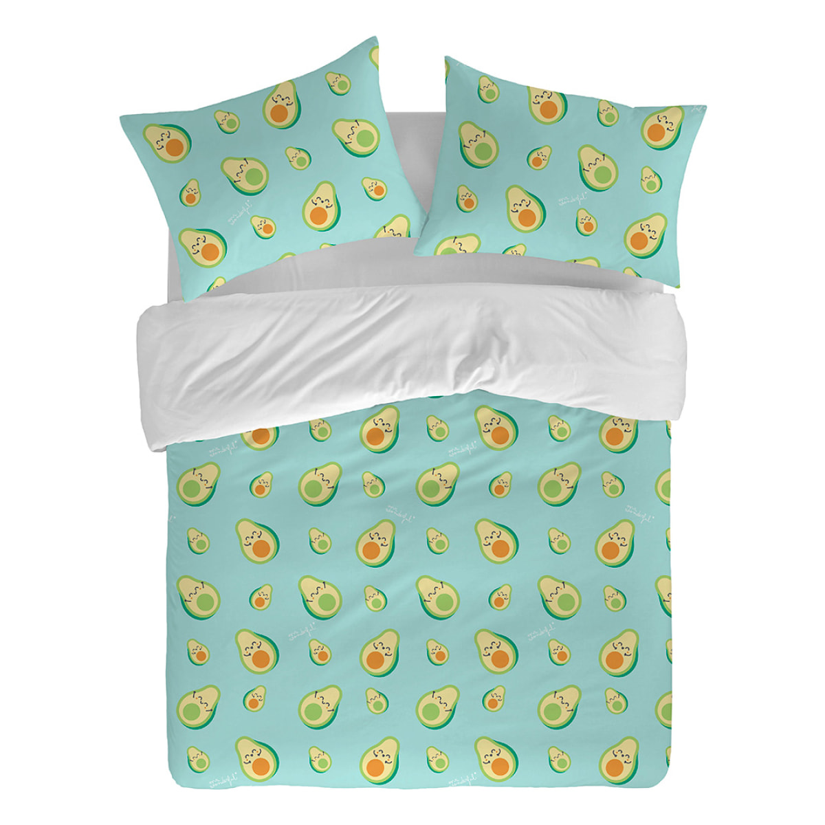 Funda nórdica Mr. Wonderful Aguacates - 100% algodón -