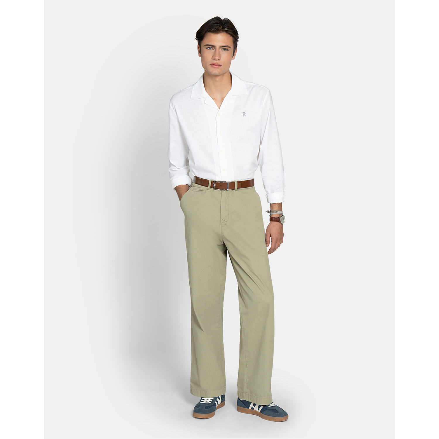 PANTALON WIDE CHINO