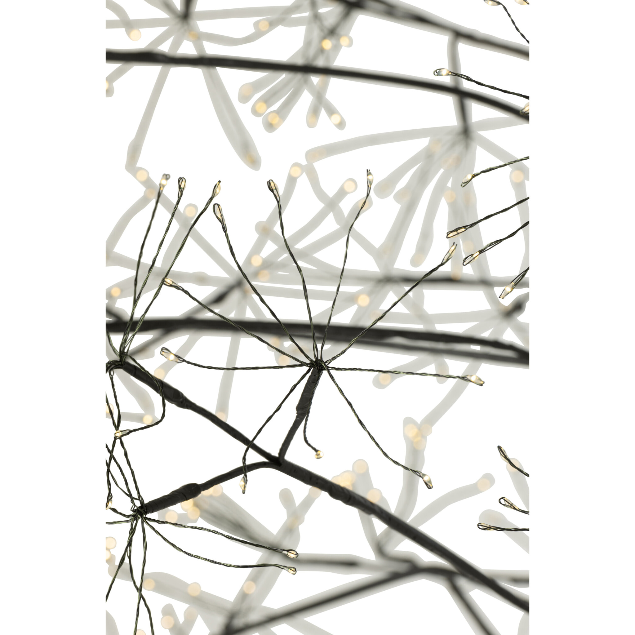 J-Line décoration Arbre 3000 Led - métal - noir - large - LED