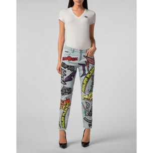 PHILIPP PLEIN Vaqueros Boyfriend Fit