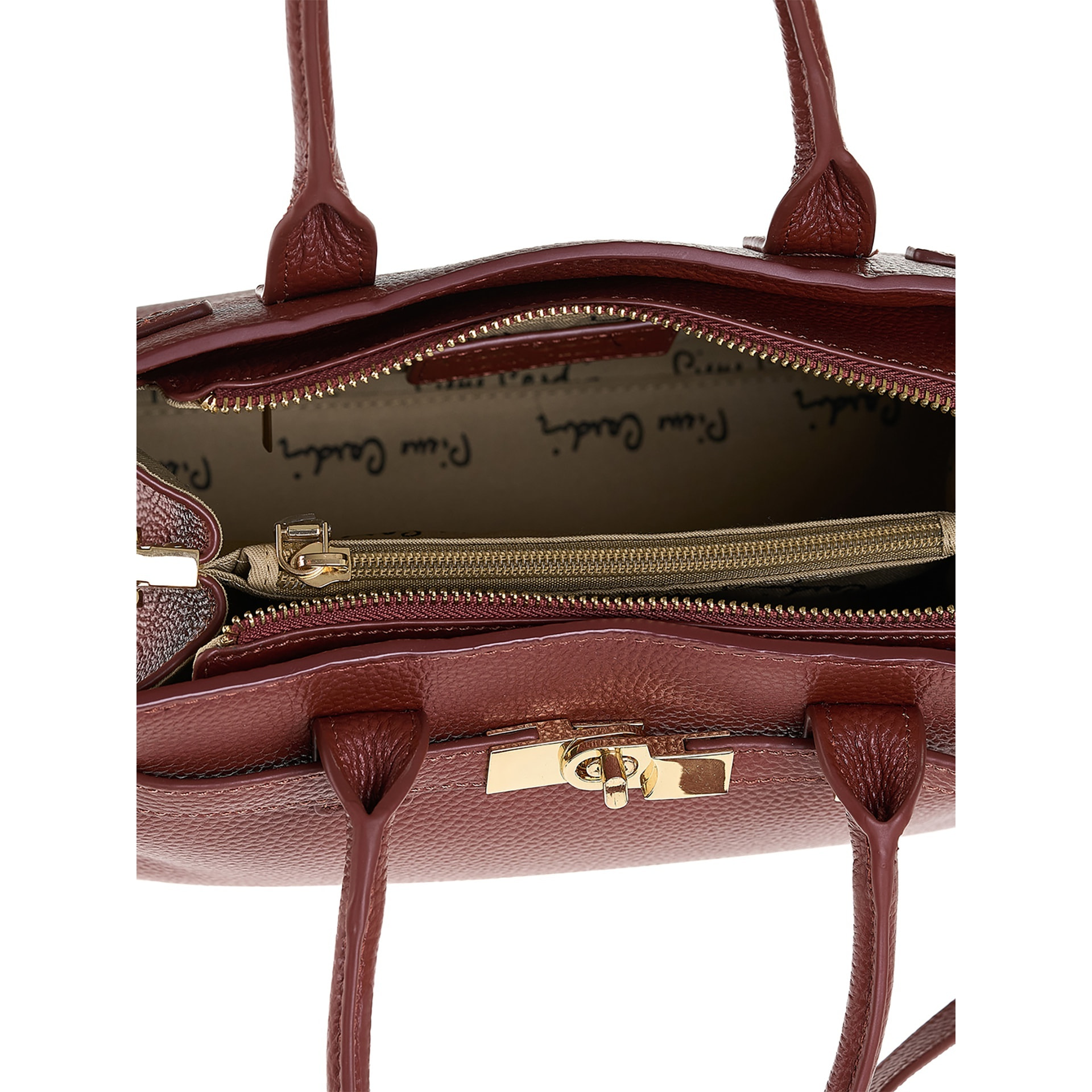 Borsa a mano da donna Made in Italy - Modello Eirian Nova - 100% pelle - 27.0 x 20.5 x 10.0 cm