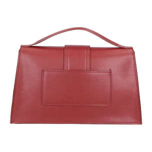 Borsa a mano da donna - Modello Lina - Vera pelle - 34.0 x 20.0 x 9.0 cm