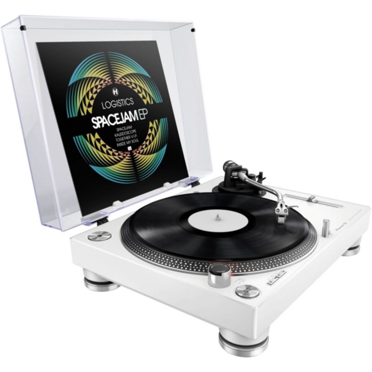 Platine vinyle PIONEER DJ PLX-500 Blanc