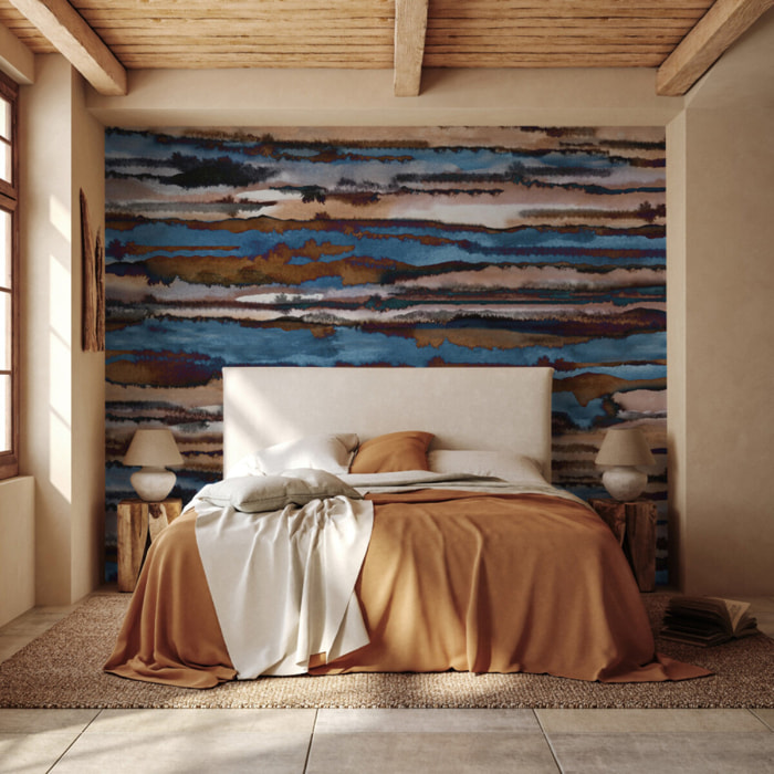 Papier peint panoramique Shibori