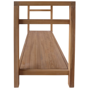 Meuble double vasque en teck massif 120cm DEWI