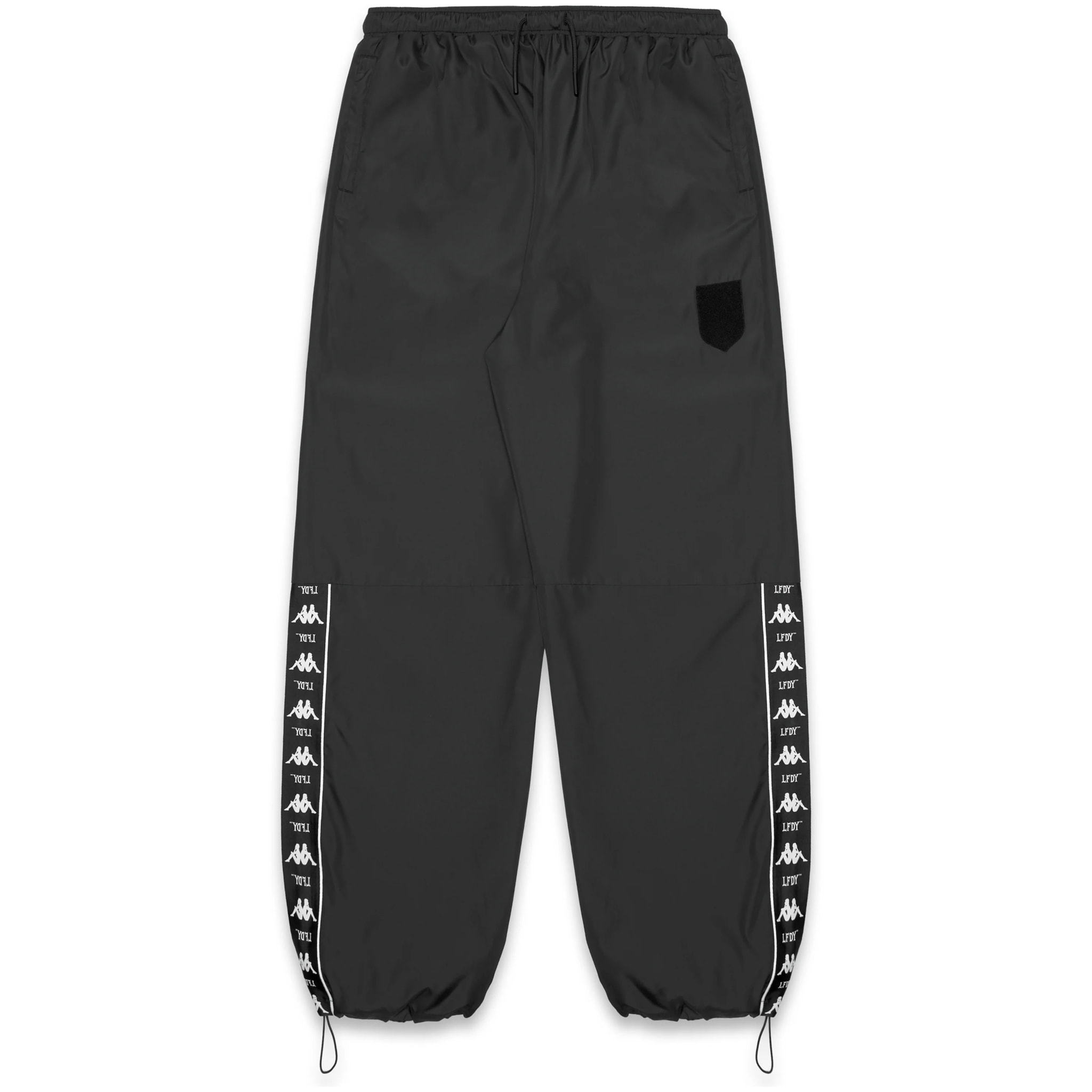 Kappa - Pantalones Hombre Negro - Authentic Jorin Lfdy