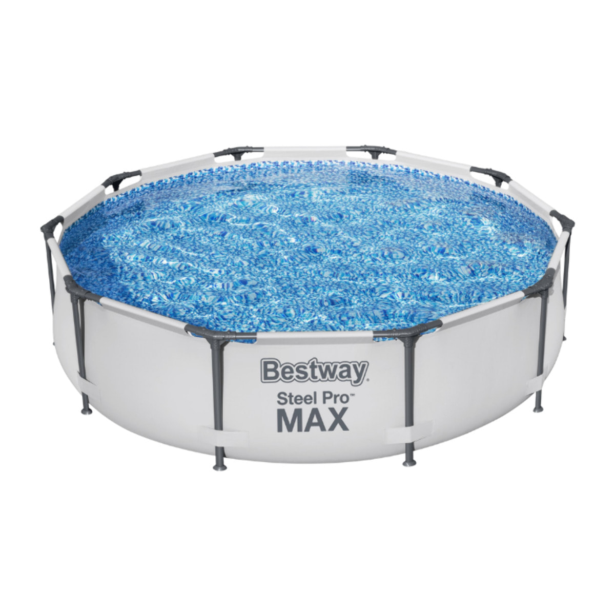 Bestway Piscine hors sol - Ronde - Steel Pro Max - 305 x 76 cm