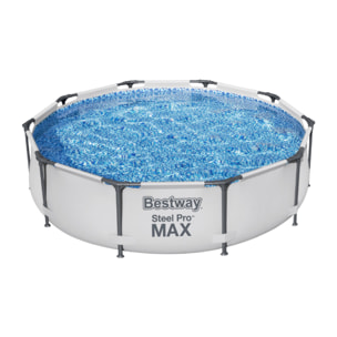 Bestway Piscine hors sol - Ronde - Steel Pro Max - 305 x 76 cm