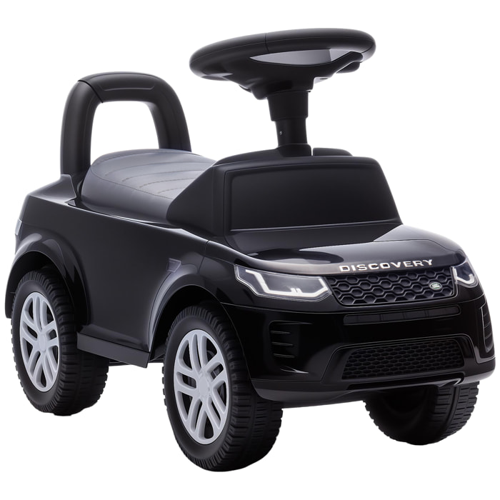 Porteur enfant voiture licence Land Rover Discovery Sport effets sonores noir