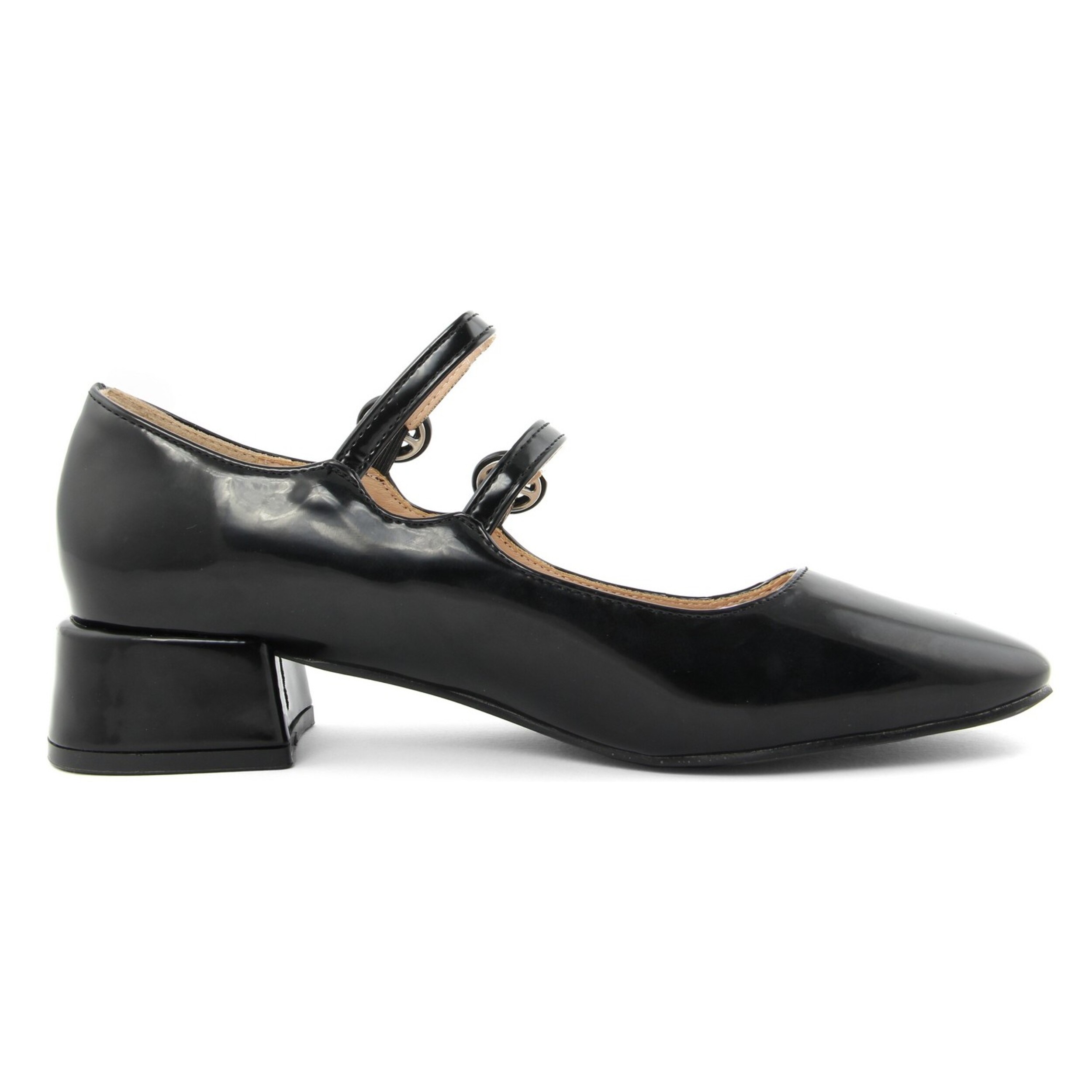 Décolleté Donna colore Nero-Altezza tacco:4cm