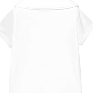 Body cruzado bebé manga corta con cuello