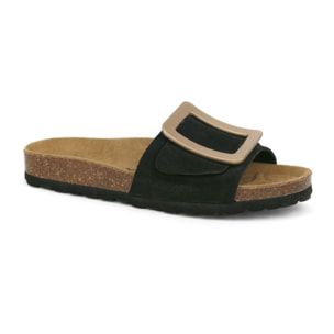 SANDALIA MENORCA BABUNKERS NEGRO
