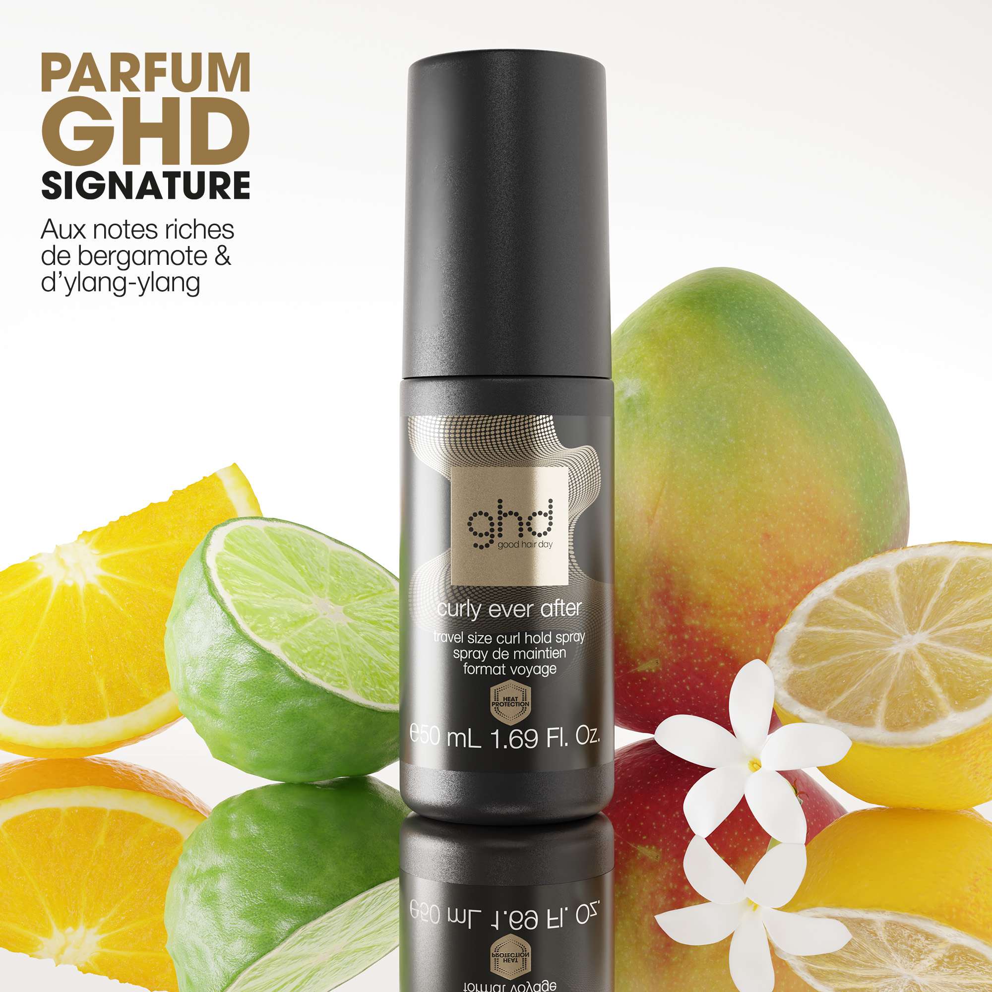 Spray de maintien - ghd Curly ever after - Format voyage 50ml