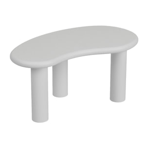 Hibiscus – Table basse design en magnésie blanche