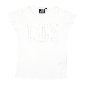 Camiseta de manga corta de niña con logo grande foil