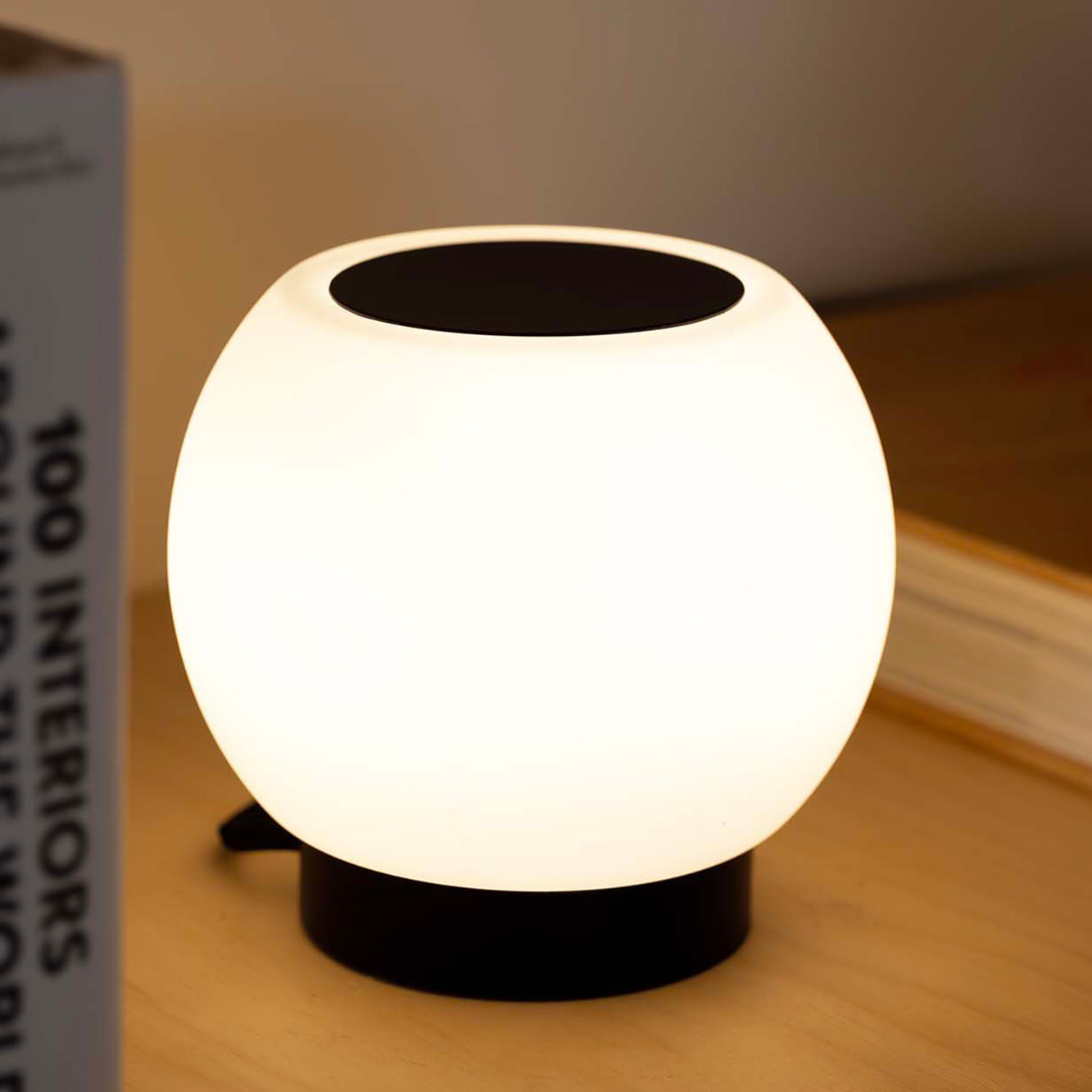 MOY Lampe de table noir